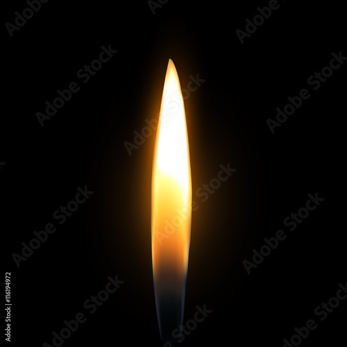 Light on dark background. Symbol of grief and mourning