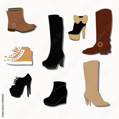 collection autumn shoes