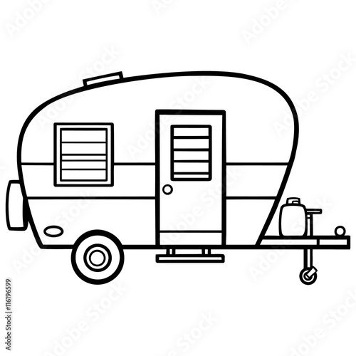 Camper Illustration