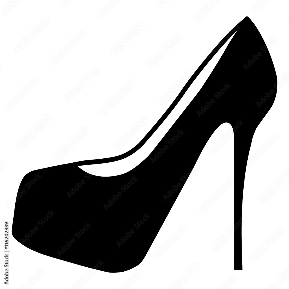 High-Heeled Shoes coloring page | Free Printable Coloring Pages