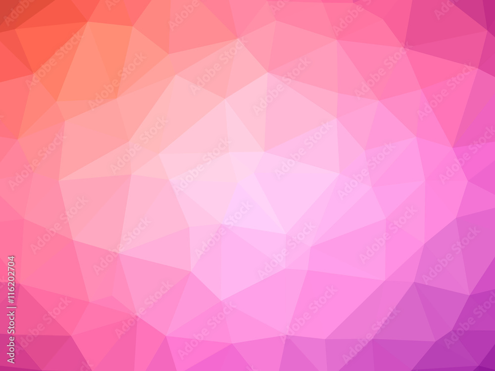 Red purple gradient polygon shaped background Red purple gradient polygon shaped background