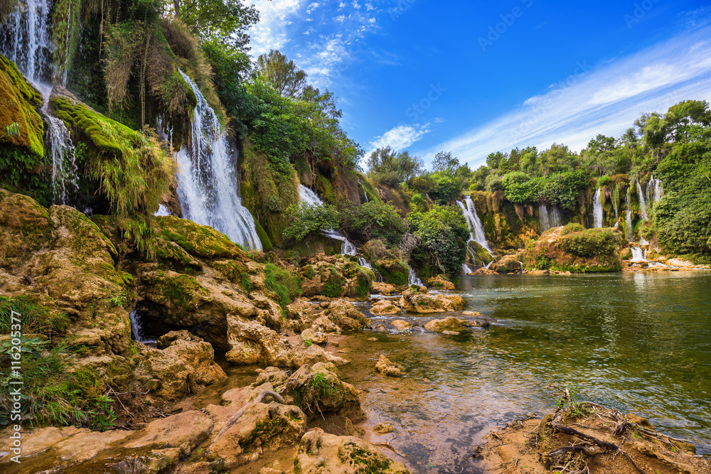 Wunschmotiv: Kravice waterfall in Bosnia and Herzegovina #116205377