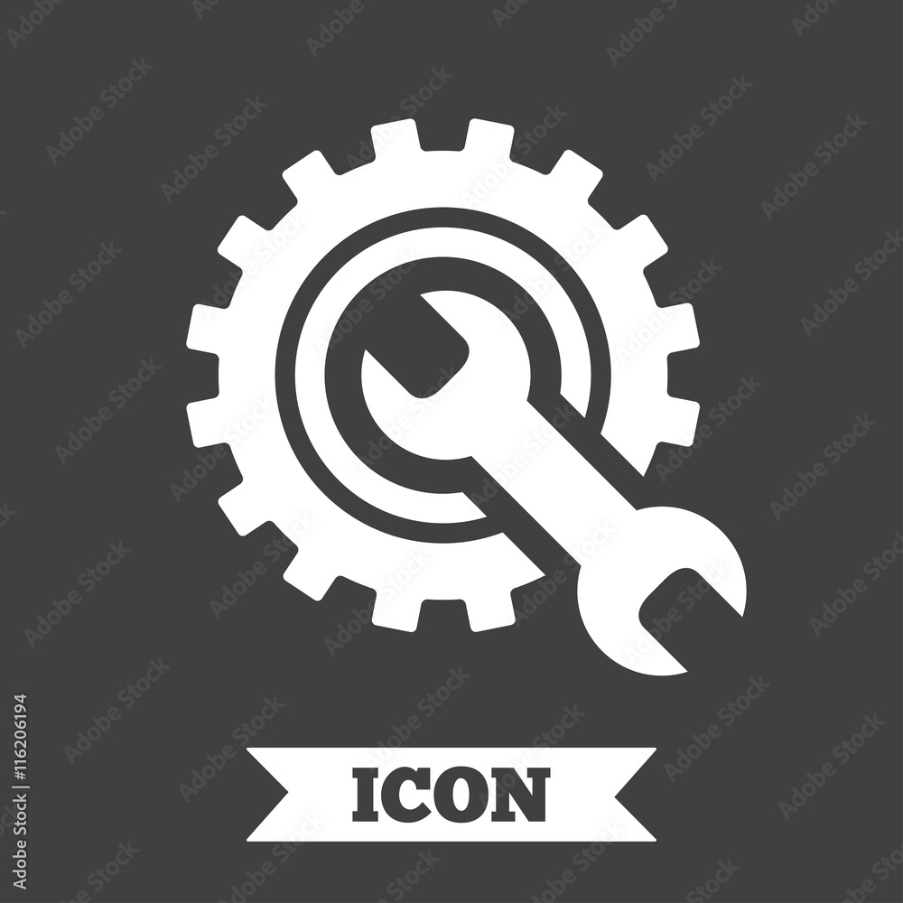 Repair tool sign icon. Service symbol. Repair tool sign icon. Service symbol.