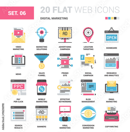 Digital Marketing Icons