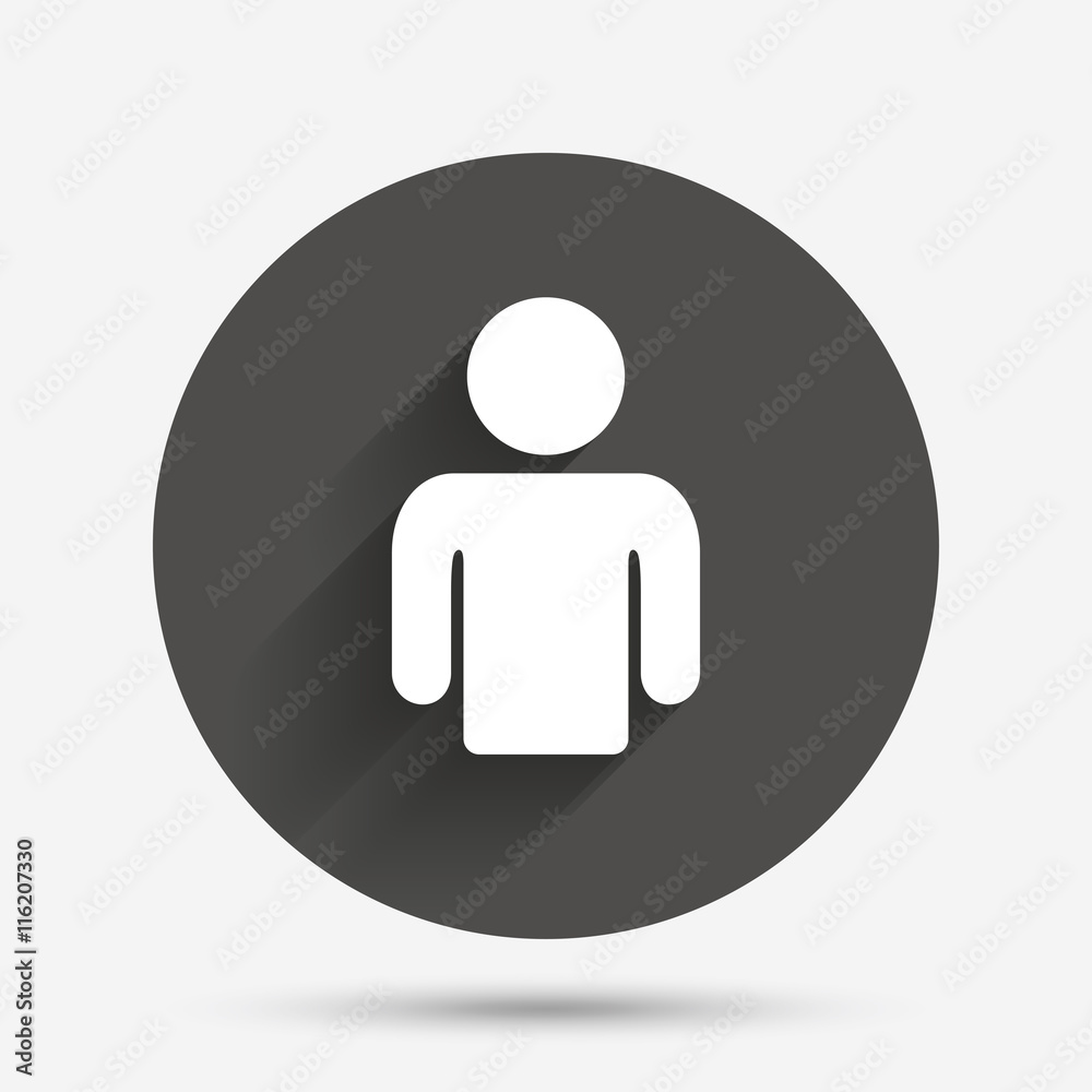 User sign icon. Person symbol. User sign icon. Person symbol.