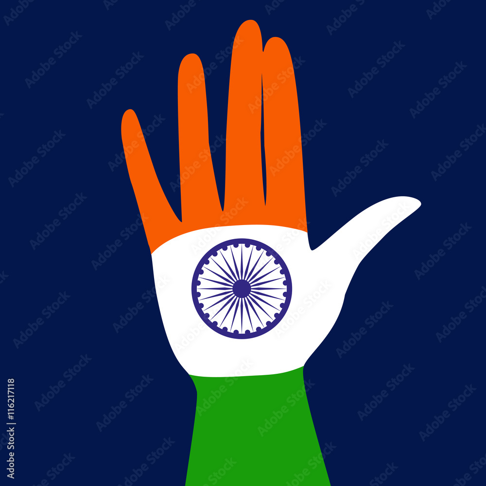 India National holiday. Republic Independence day celebration ...