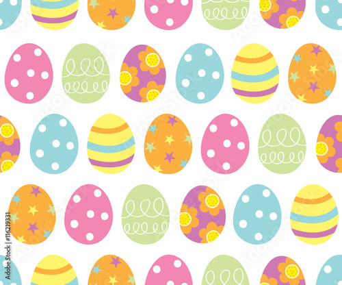 cute easter egg pattern
