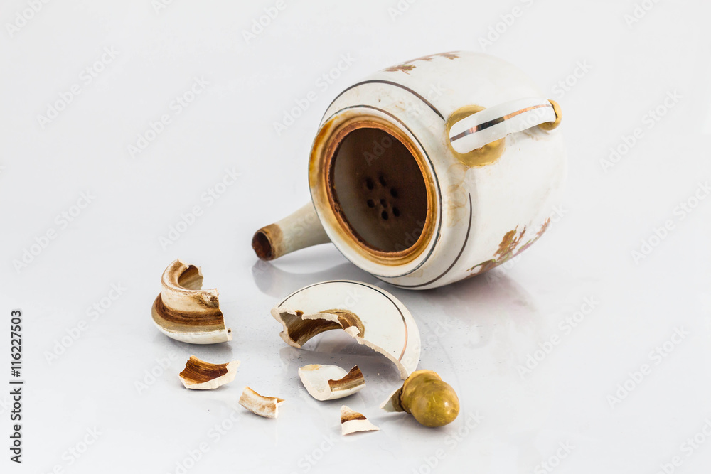 custom made wallpaper toronto digitalTeapot debris that falls apart