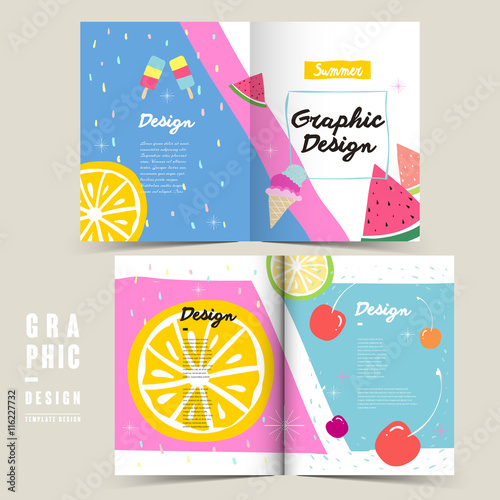 adorable bi-fold brochure
