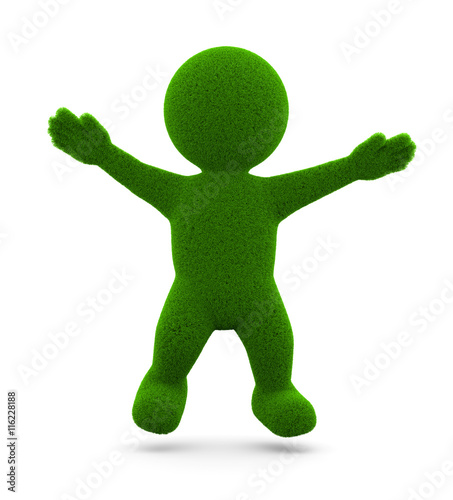 Little Green Grassy Man