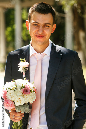 The happinest groom photo