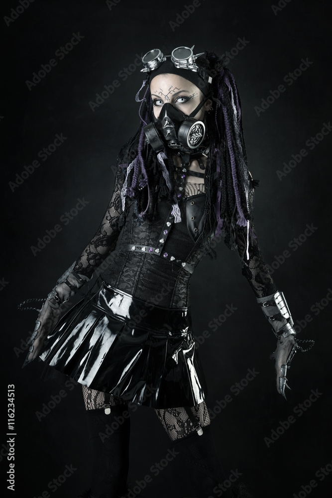 Cyber-Gothic girl Cyber-Gothic girl
