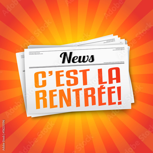 C'est la rentrée !