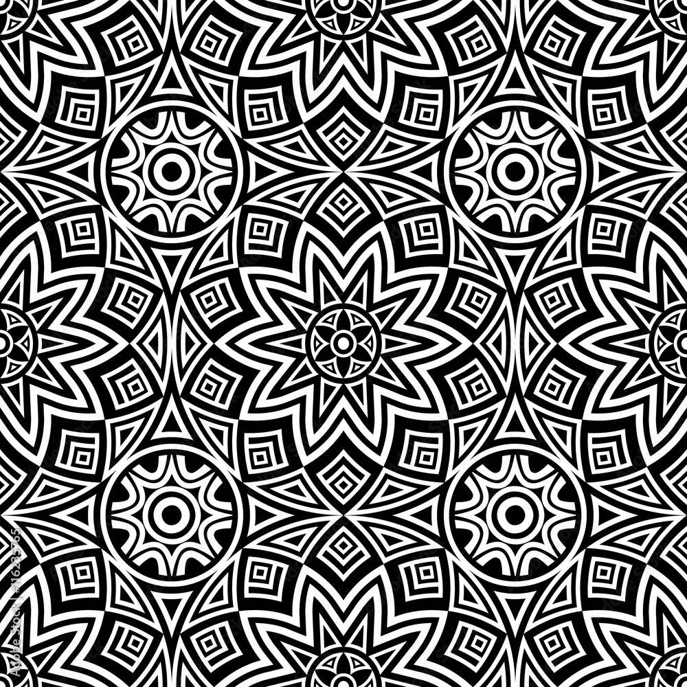 Seamless mandala pattern Seamless mandala pattern