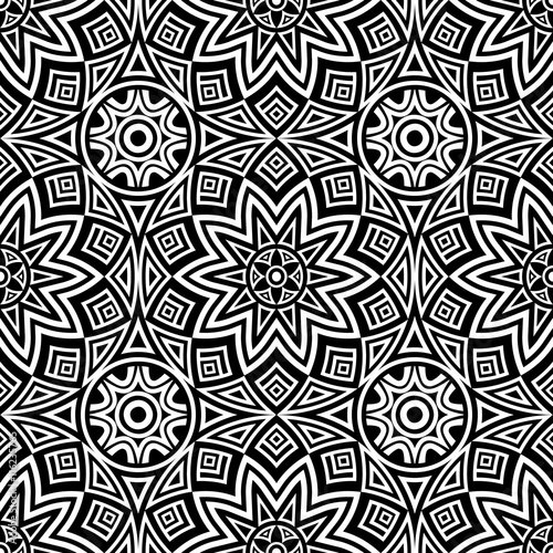 Seamless mandala pattern