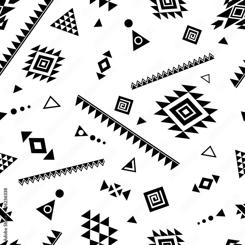 Fototapeta premium Seamless aztec pattern