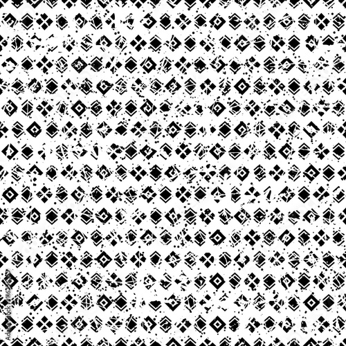 Seamless aztec pattern