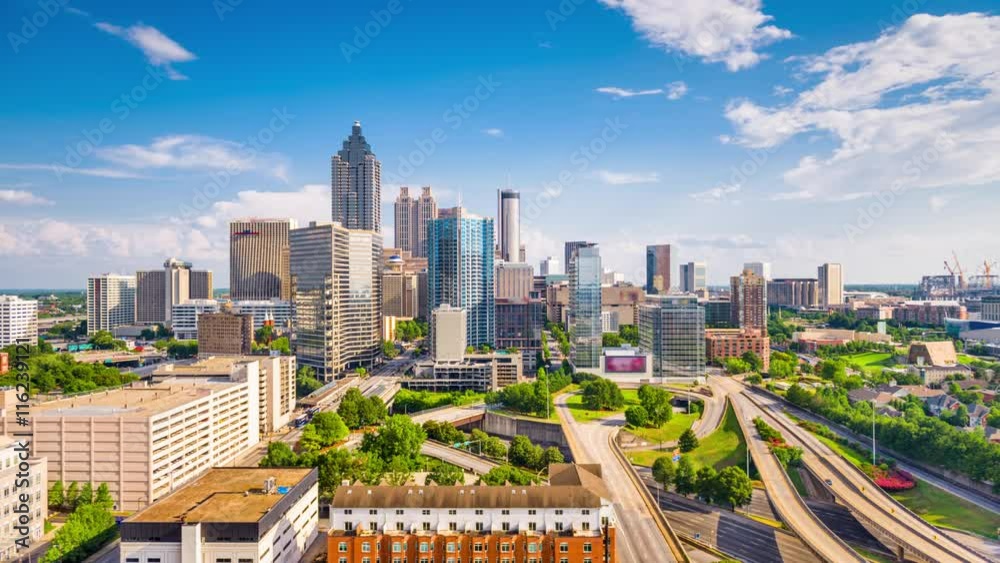 Atlanta, Georgia, USA downtown skyline.