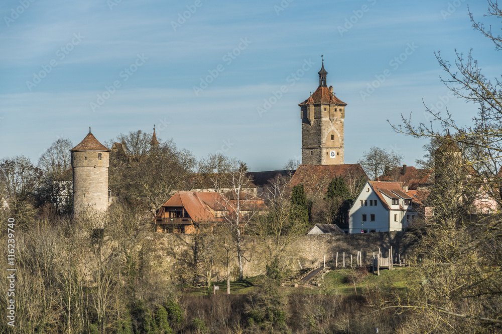 Klingentor - Stadttorturm zu Rothenburg ob der Tauber