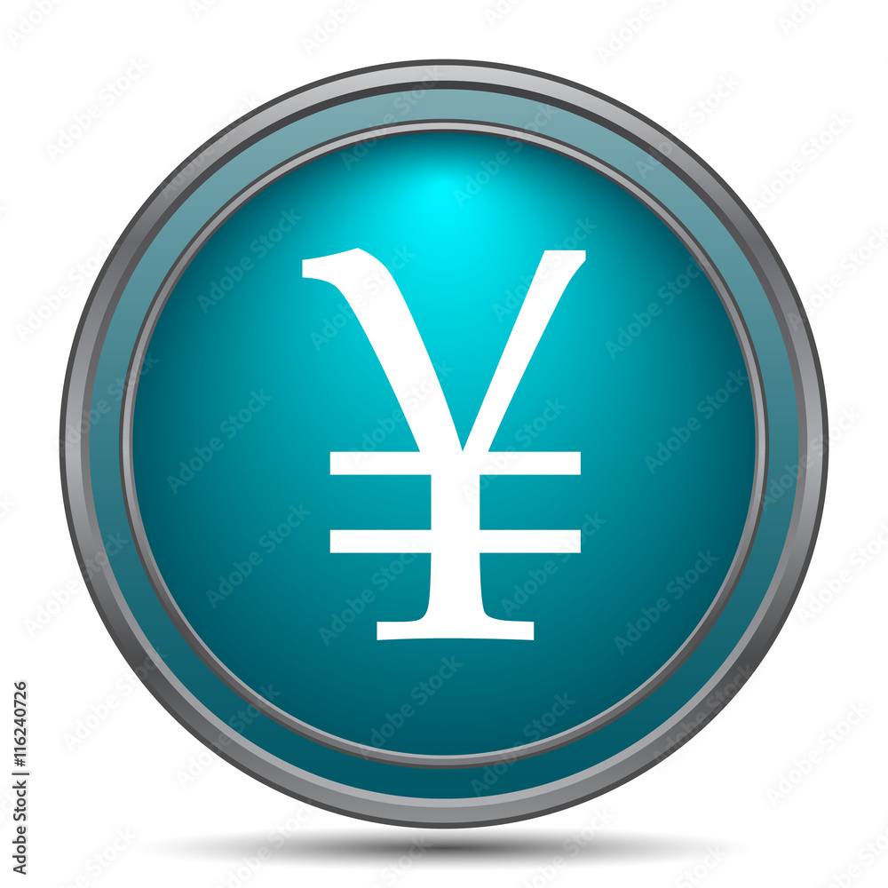 Obraz premium Yen icon