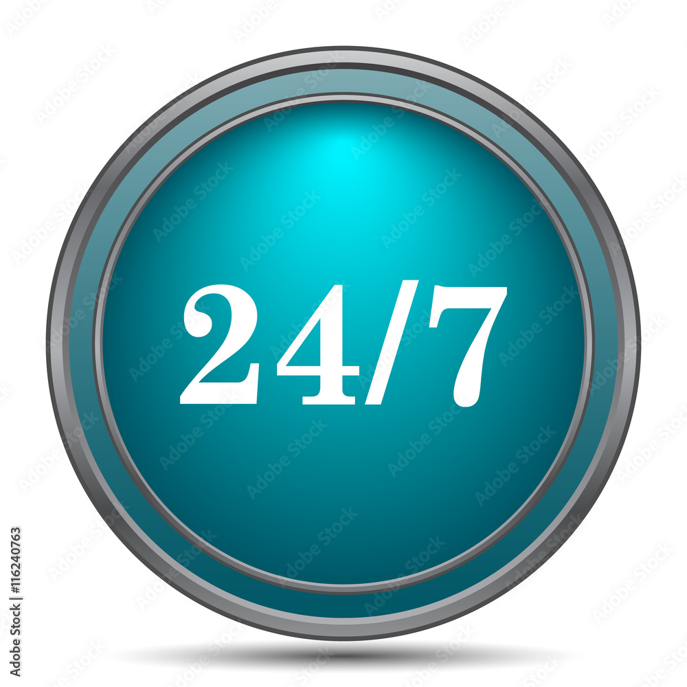 24 7 icon 24 7 icon