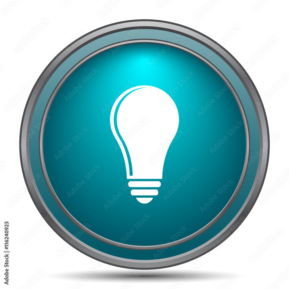 Light bulb - idea icon Light bulb - idea icon