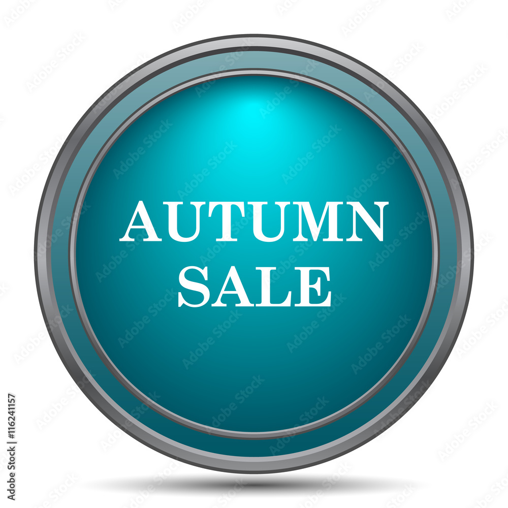 Autumn sale icon Autumn sale icon