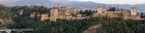 panorámica de la Alhambra de Granada, Andalucía