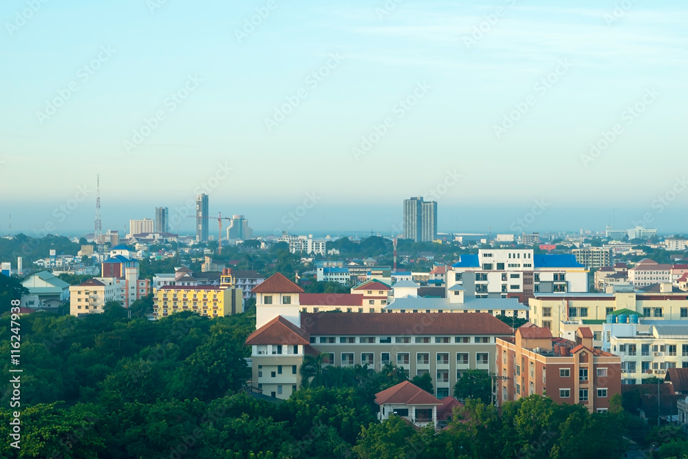 Fototapeta premium Cityscape at day time