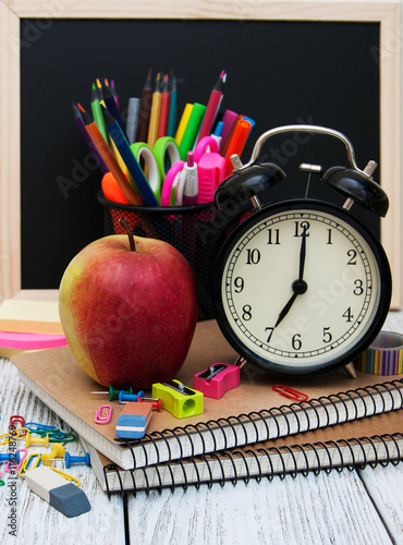 Obraz na plátně School office supplies