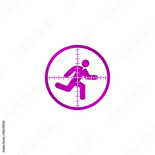 Sight device icon.