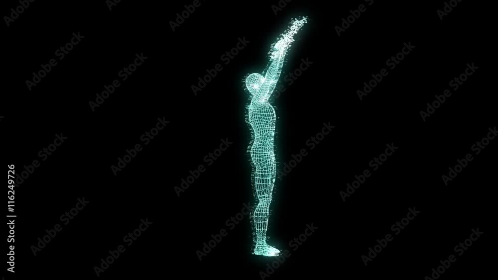 Award in Hologram Wireframe Style. Nice 3D Rendering
Award in Hologram Wireframe Style. Nice 3D Rendering