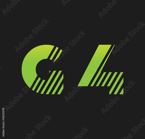 g4 initial green with strip