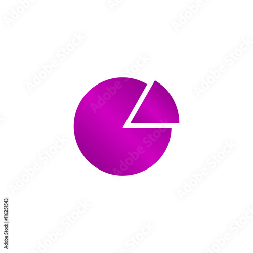 circular diagram web icon