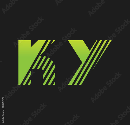 ky initial green with strip