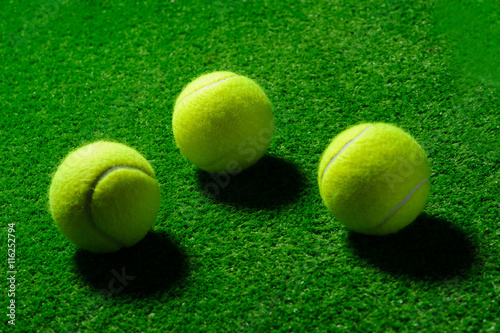 set of tennis balls © Art_man