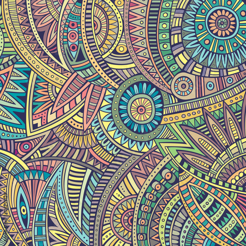 Abstract vector tribal ethnic background