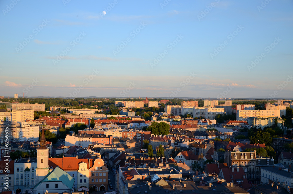 View of the Gliwice in Poland