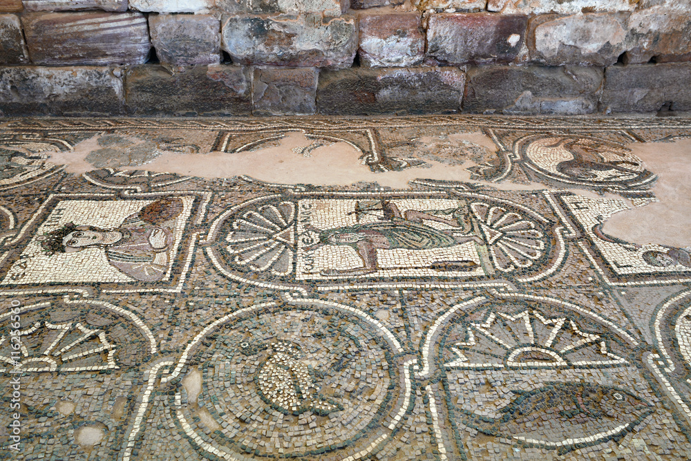 Mosaic in Petra