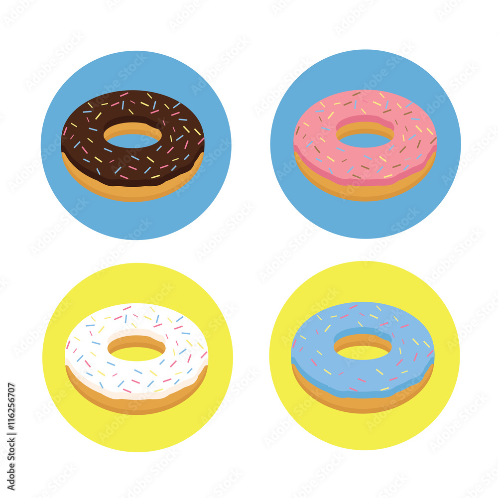 Isolated Donuts Isolated Donuts