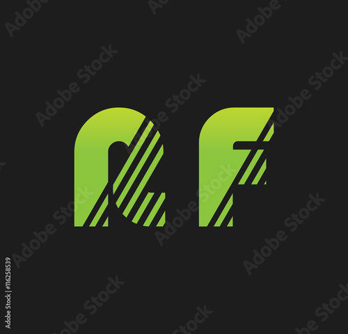 rf initial green with strip