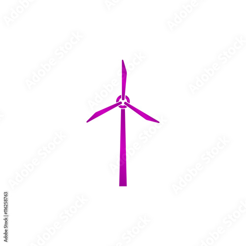 Wind turbine icon