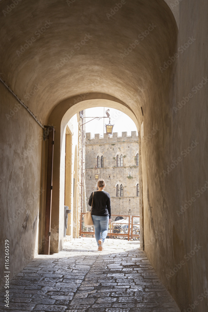 City Walls and Arch; Volterra
