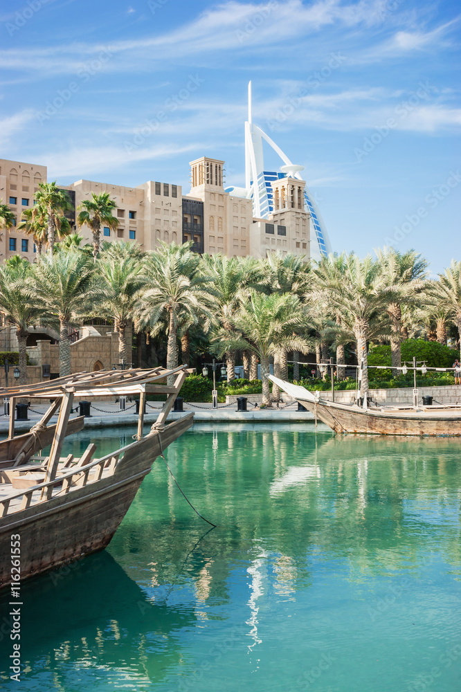 Views of Madinat Jumeirah hotel