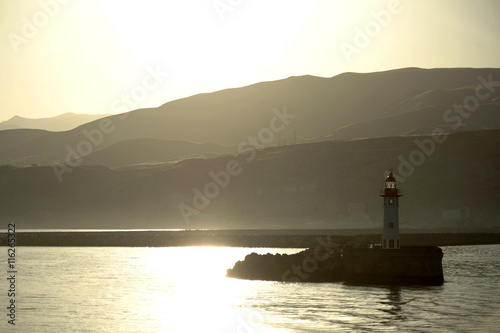 Mediterranean lighthouse