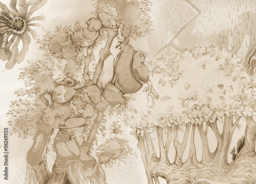 Fantasy World Illustration