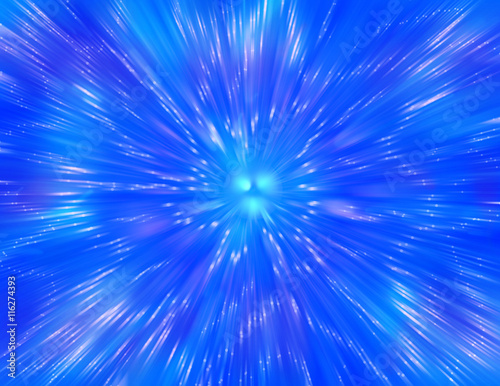 abstract blue background with glitter effect motion