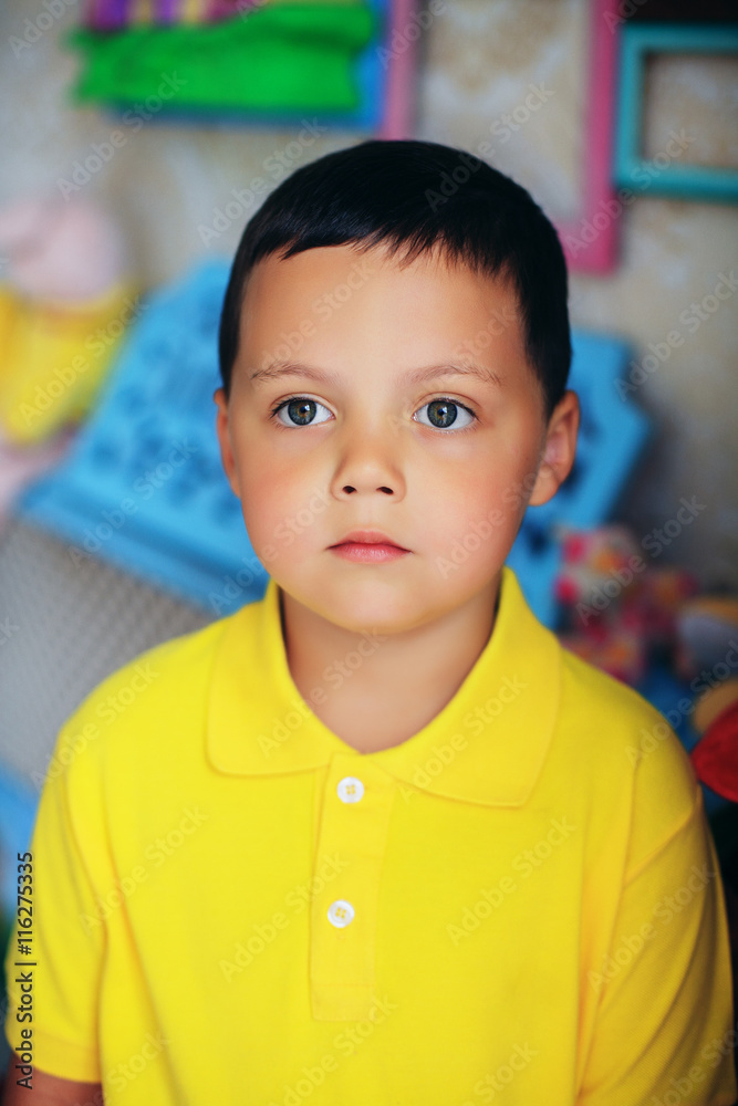 portrait of boy Stock 写真 | Adobe Stock