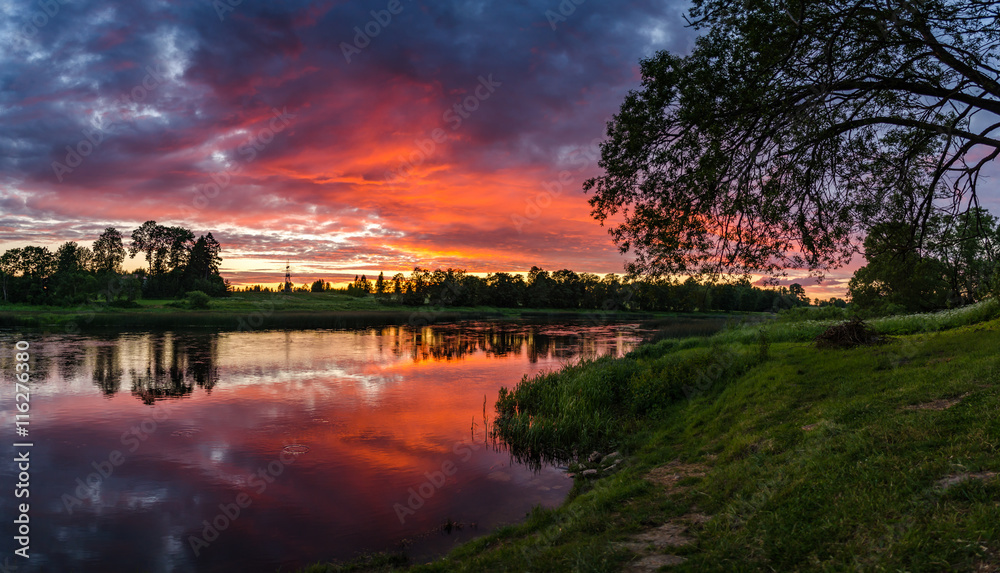 Obraz premium Sunset