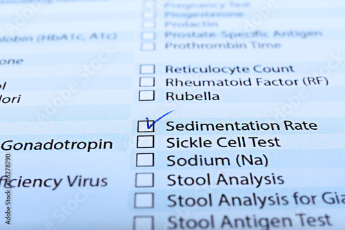 Laboratory test prescription